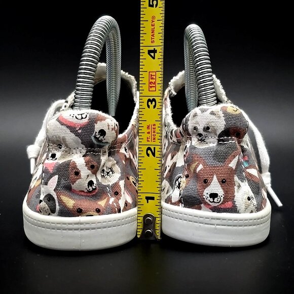 Isaac Mizrahi Ressa Multi Dogs Print Walking Slip on Sneaker Women's Size 6 M - Picture 4 of 12